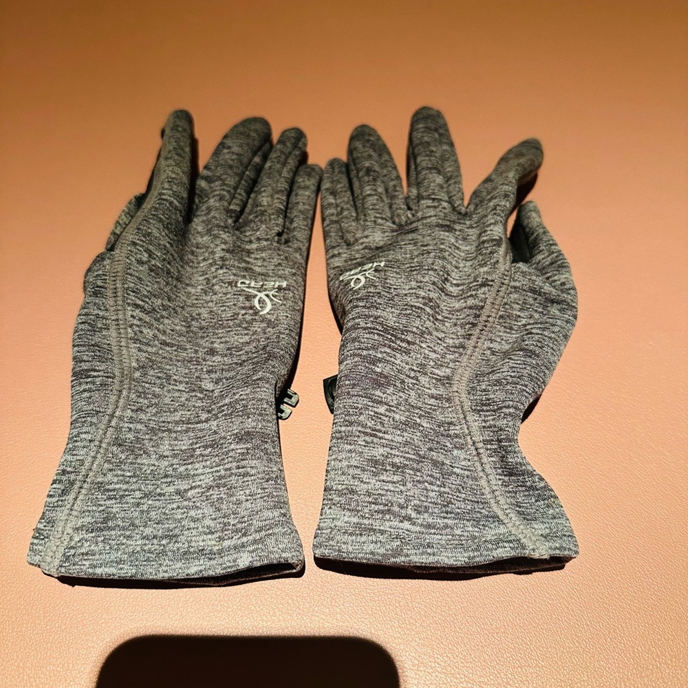 HEAD women’s  Heathered Gray Gloves